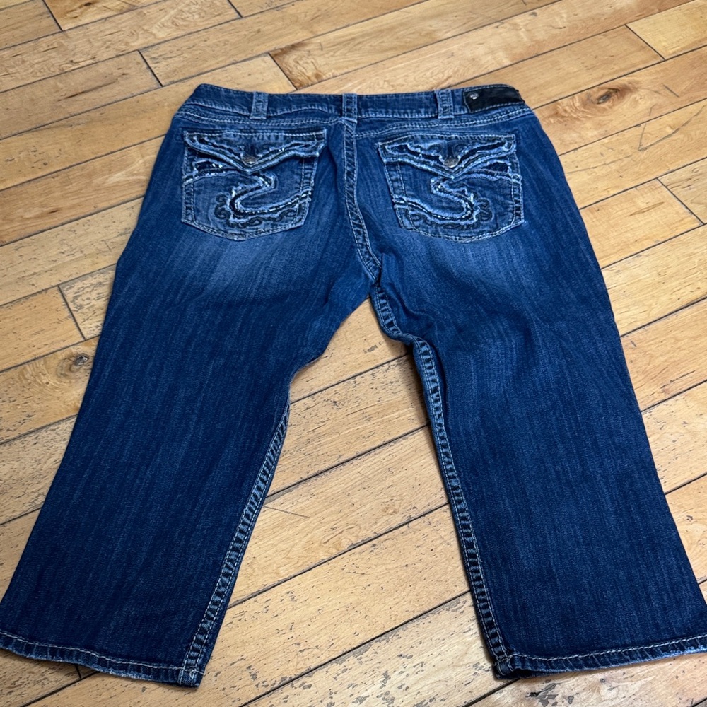 Silver Jeans Suki Flap Capri
